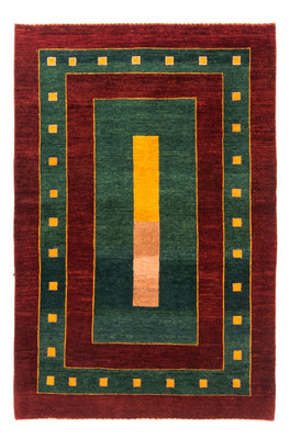 Tapis Gabbeh - Persan - 156 x 106 cm - vert