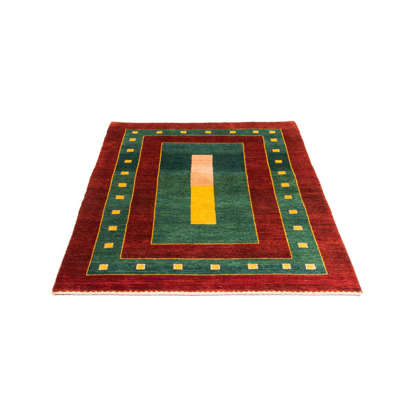 Tapis Gabbeh - Persan - 156 x 106 cm - vert
