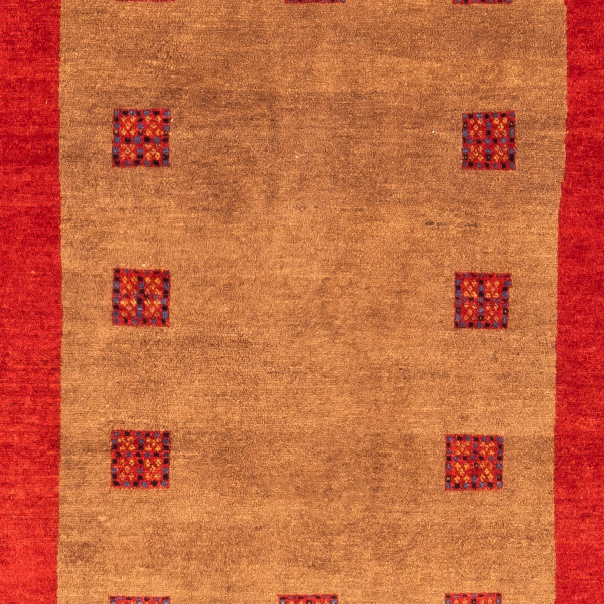 Tapis Gabbeh - Persan - 197 x 155 cm - multicolore