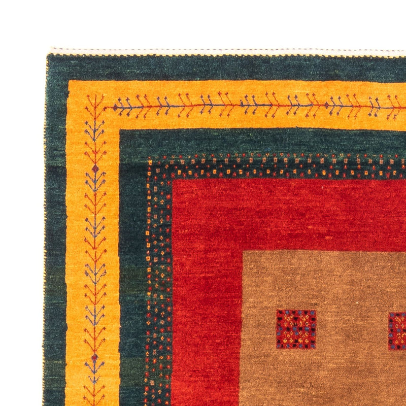 Tapis Gabbeh - Persan - 197 x 155 cm - multicolore
