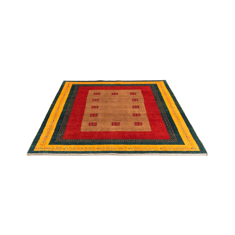 Tapis Gabbeh - Persan - 197 x 155 cm - multicolore