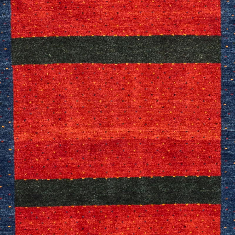 Tapis Gabbeh - Persan - 158 x 103 cm - rouge