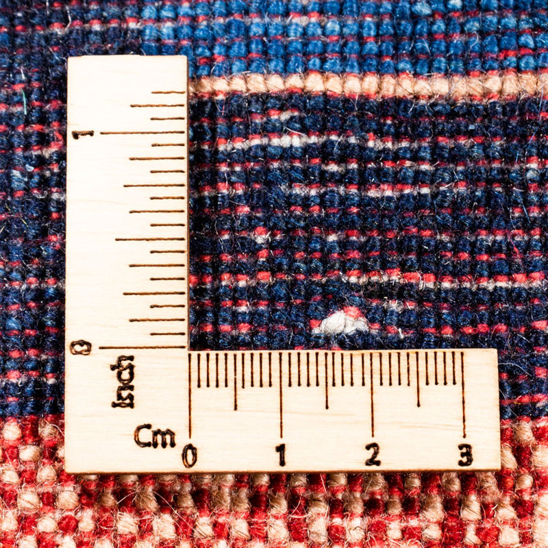 Tapis de couloir Tapis Gabbeh - Persan - 236 x 85 cm - bleu foncé