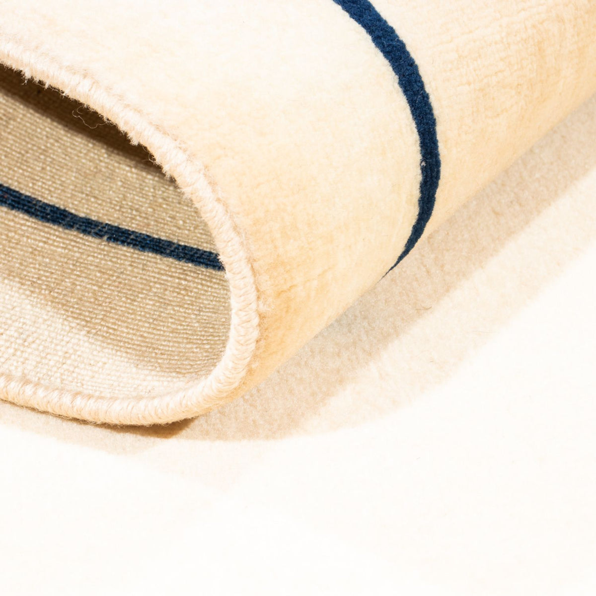 Tapis Gabbeh - Persan - 126 x 85 cm - crème