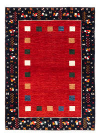 Tapis Gabbeh - Persan - 172 x 126 cm - rouge