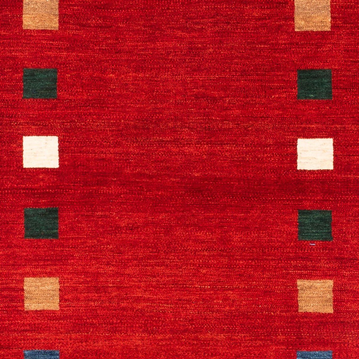 Tapis Gabbeh - Persan - 172 x 126 cm - rouge