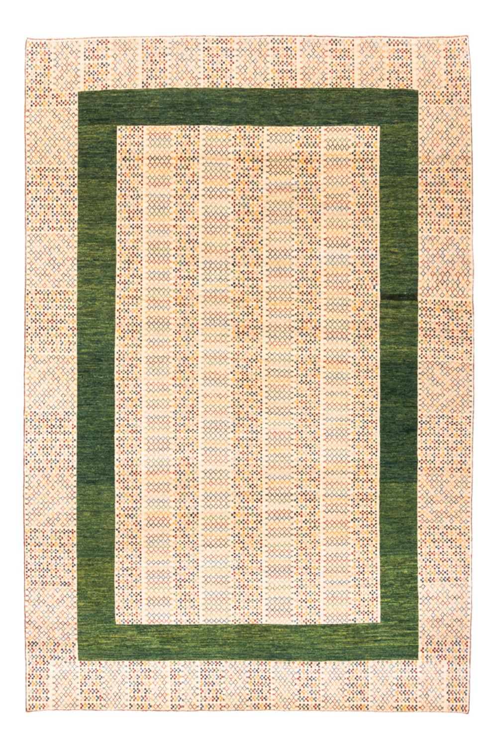 Tapis Gabbeh - Persan - 262 x 178 cm - crème
