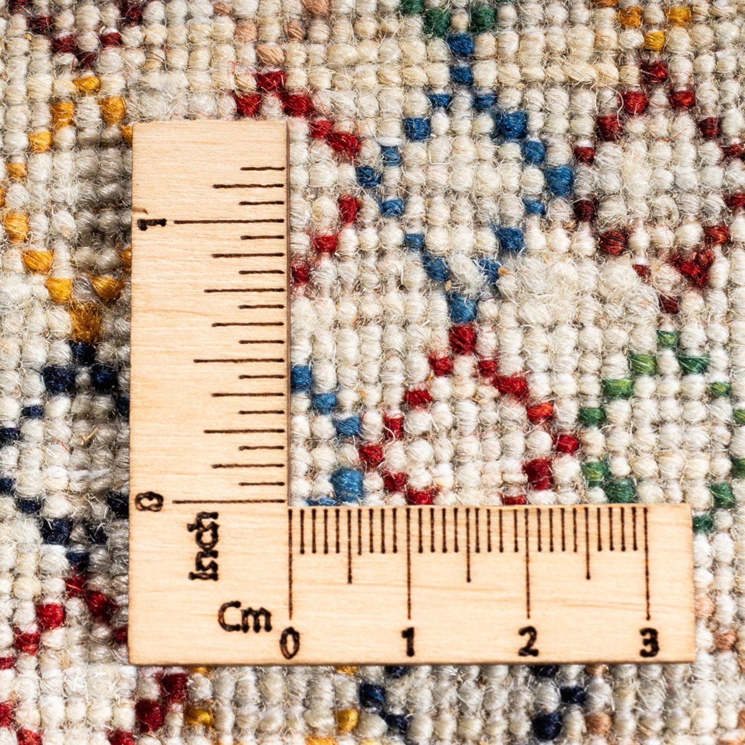 Tapis Gabbeh - Persan - 262 x 178 cm - crème