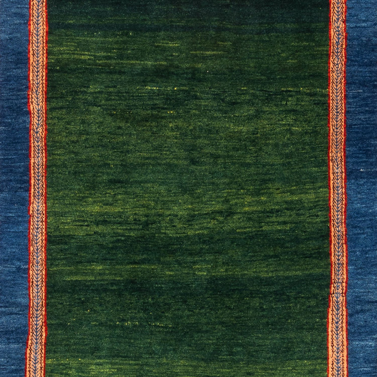 Tapis Gabbeh - Persan - 195 x 150 cm - vert