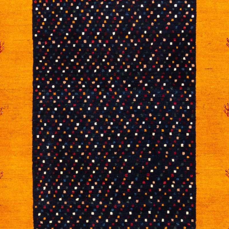 Tapis Gabbeh - Persan - 180 x 132 cm - or