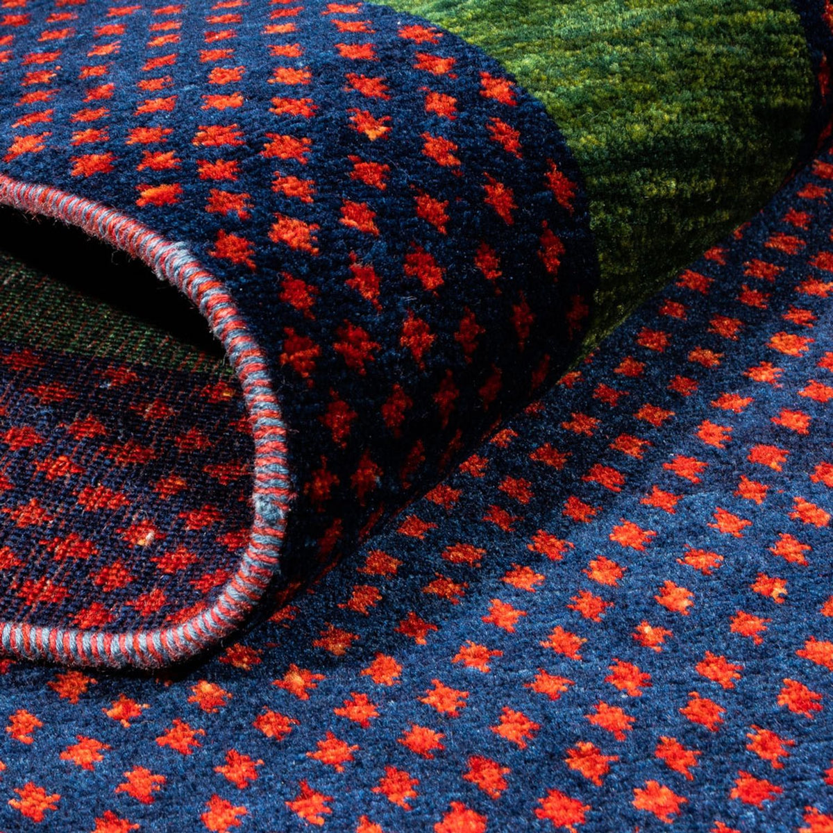 Tapis Gabbeh - Persan - 196 x 124 cm - violet