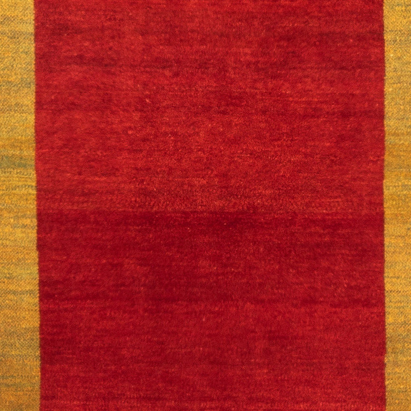 Tapis Gabbeh - Persan - 120 x 82 cm - rouge
