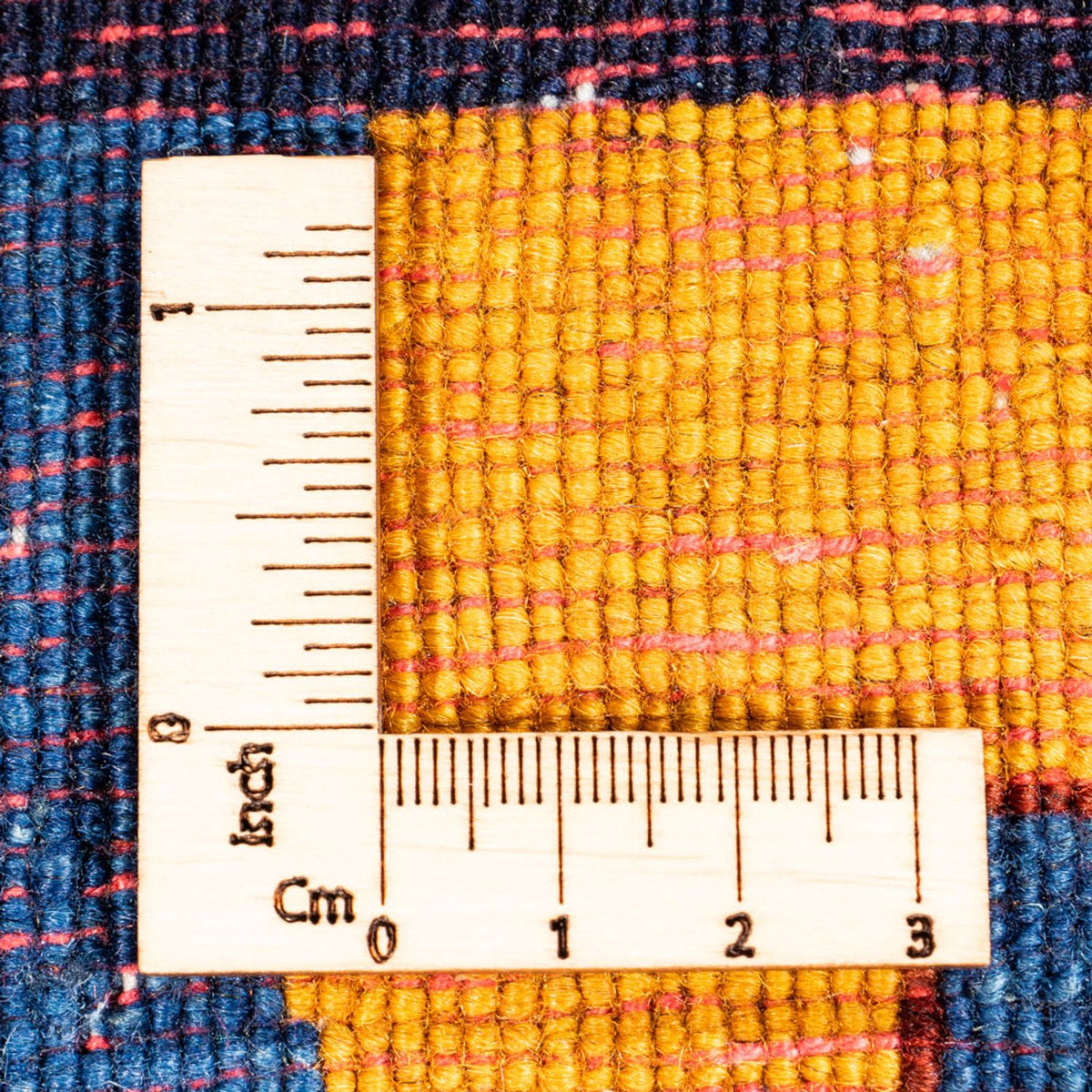 Tapis Gabbeh - Persan - 152 x 102 cm - bleu foncé