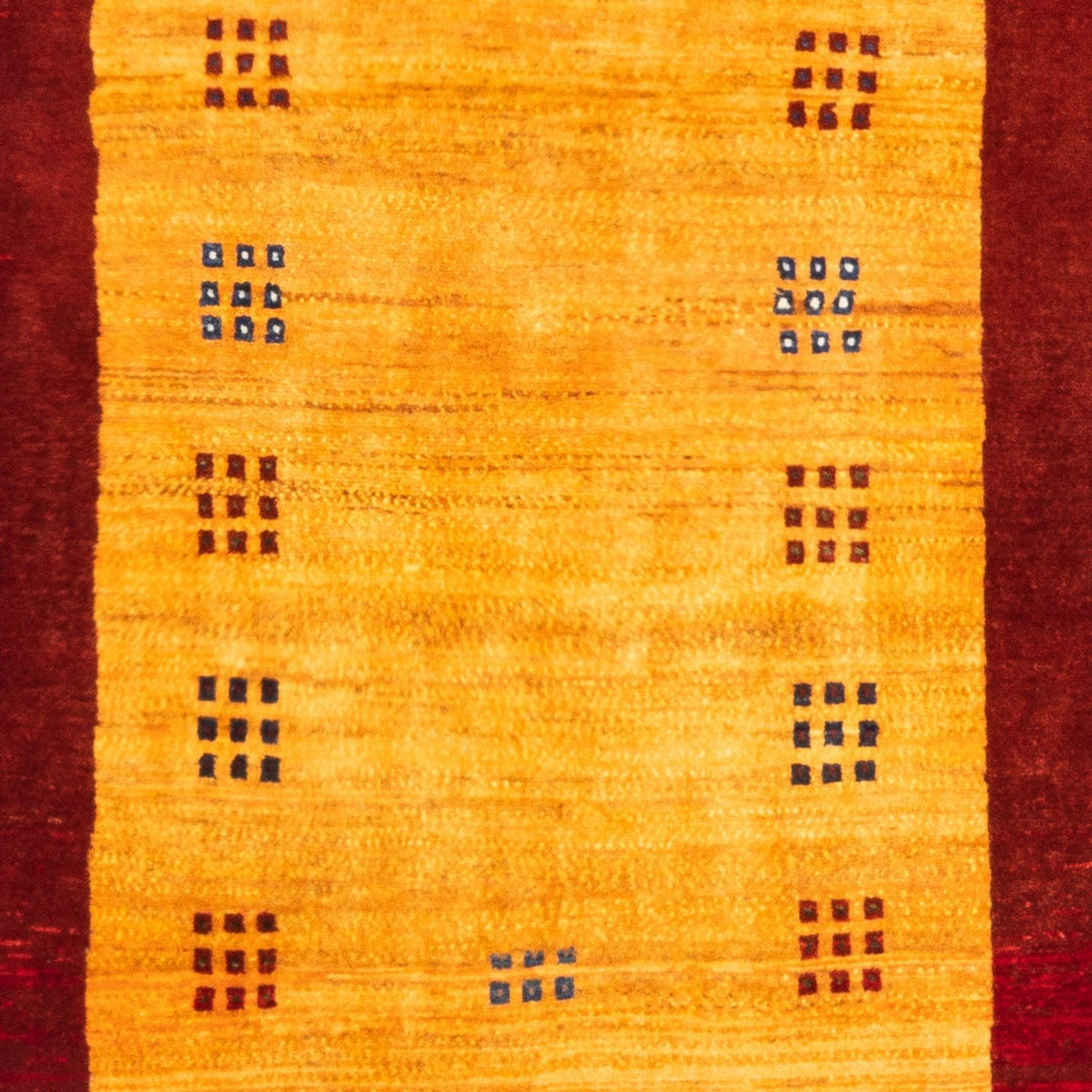 Tapis Gabbeh - Persan - 157 x 106 cm - or