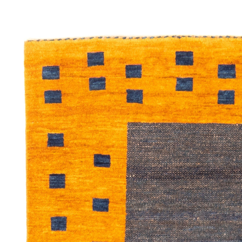 Tapis Gabbeh - Persan - 137 x 102 cm - bleu clair