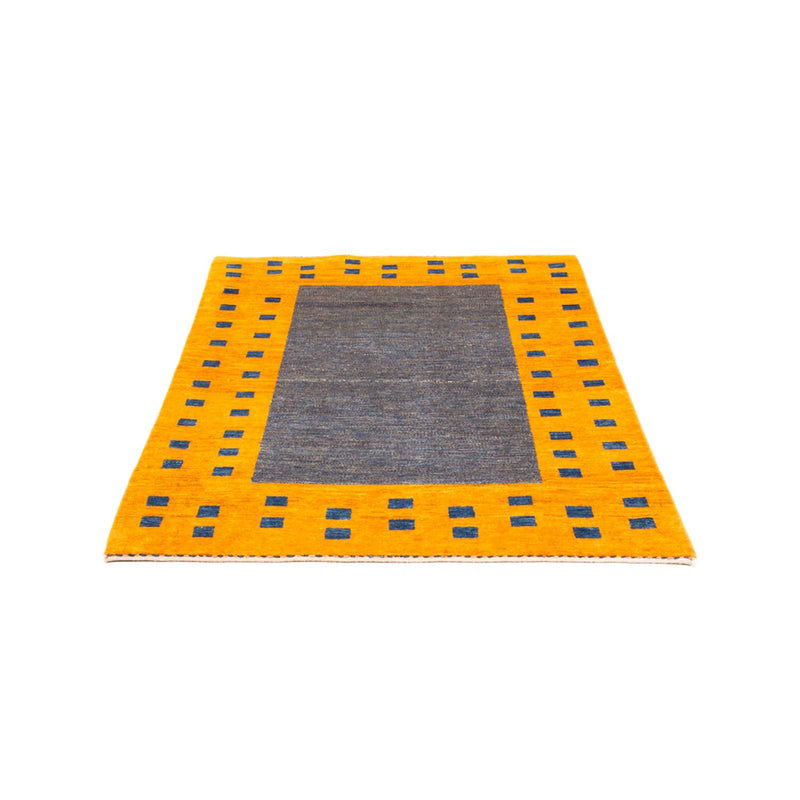 Tapis Gabbeh - Persan - 137 x 102 cm - bleu clair