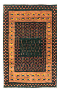 Tapis Gabbeh - Persan - 146 x 100 cm - multicolore