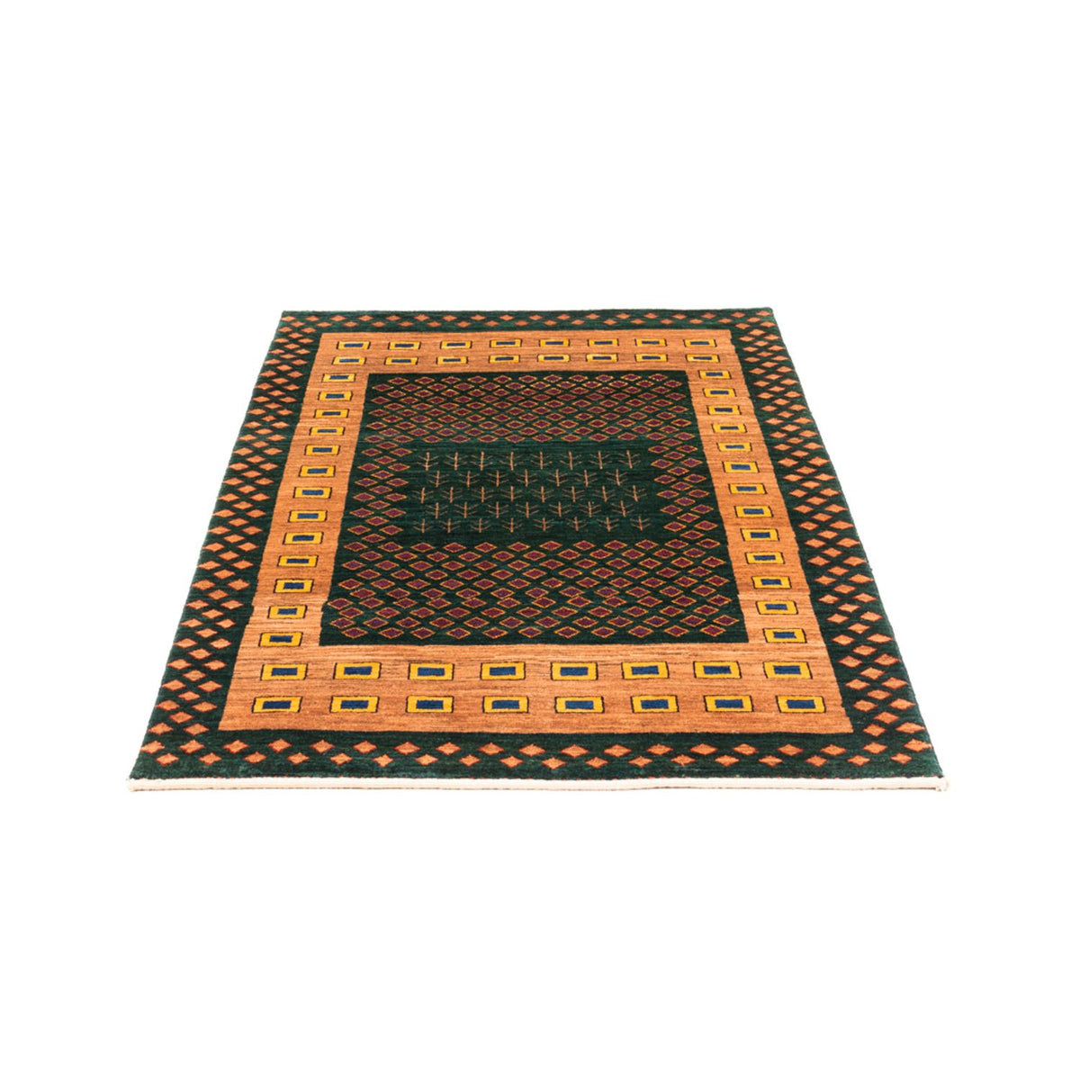 Tapis Gabbeh - Persan - 146 x 100 cm - multicolore