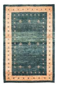 Tapis Gabbeh - Persan - 146 x 102 cm - vert