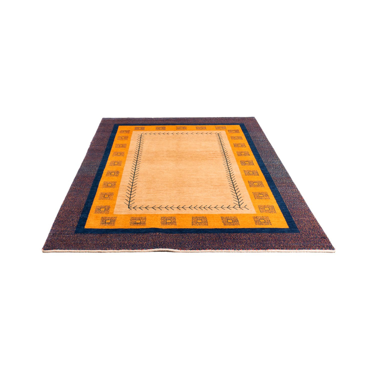 Tapis Gabbeh - Persan - 200 x 153 cm - crème