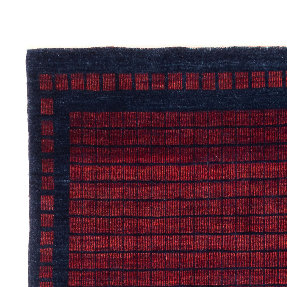 Tapis Gabbeh - Persan - 195 x 120 cm - rouge vin