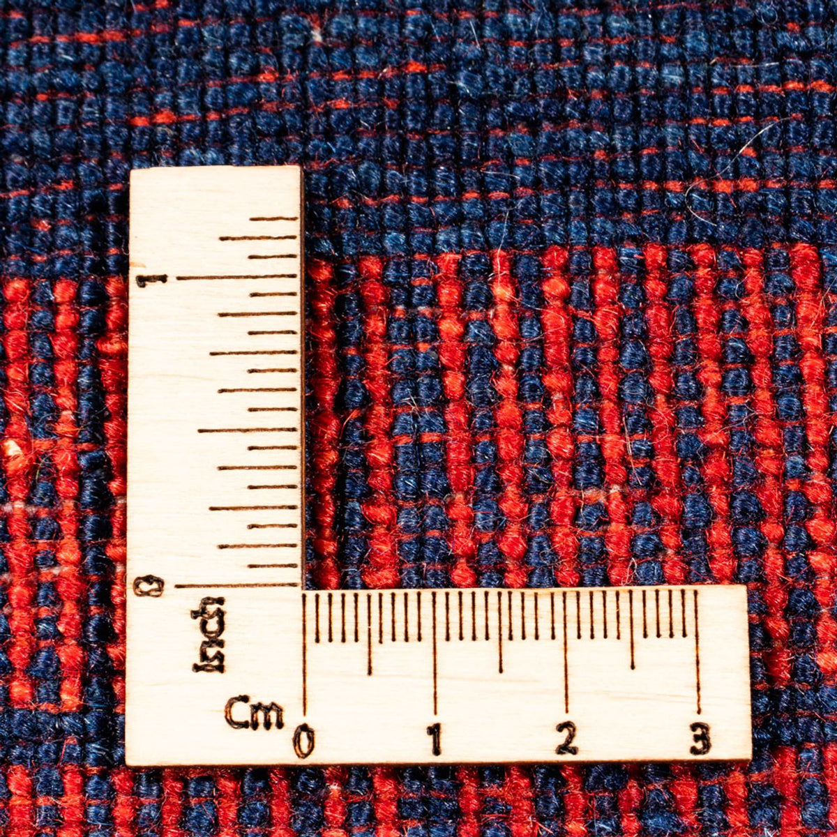 Tapis Gabbeh - Persan - 195 x 120 cm - rouge vin