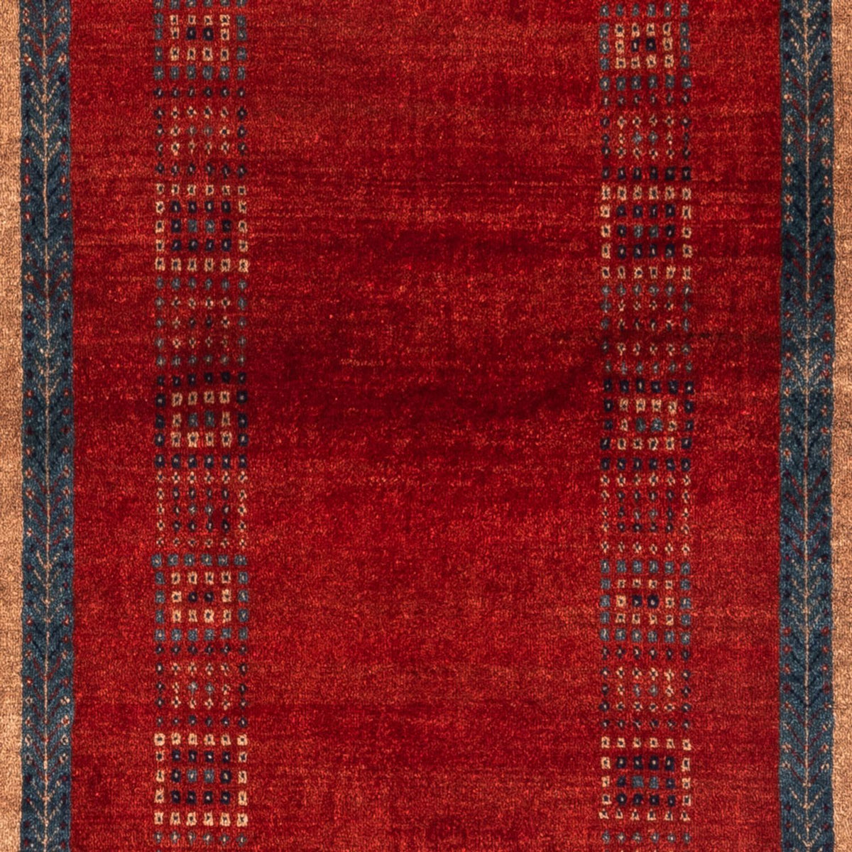 Tapis Gabbeh - Persan - 158 x 109 cm - rouge