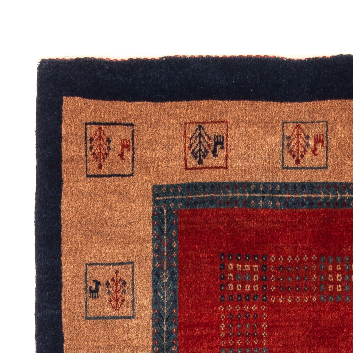 Tapis Gabbeh persan Tapis 158x109cm - Perserteppich Wollteppich