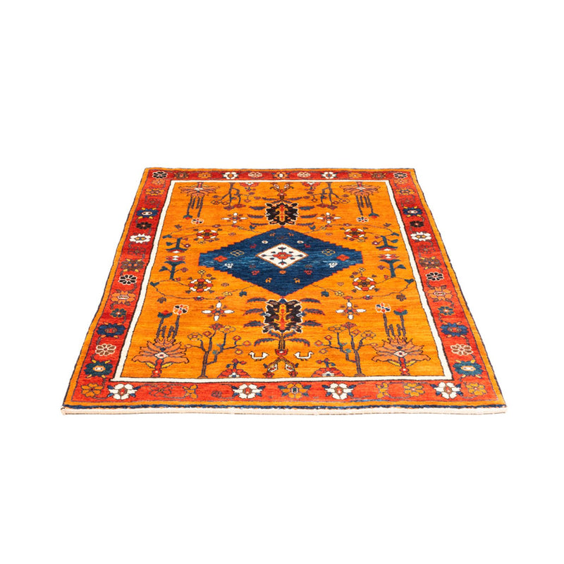 Tapis Gabbeh - Persan - 150 x 105 cm - or