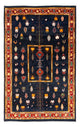 Tapis Gabbeh persan Tapis 235x150cm - Perserteppich Wollteppich