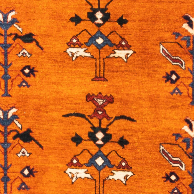 Tapis Gabbeh - Persan - 150 x 106 cm - or