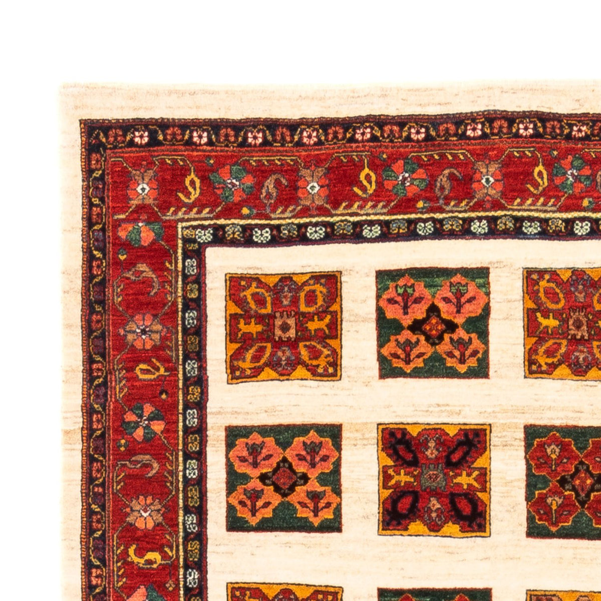 Tapis Gabbeh - Persan - 204 x 157 cm - crème