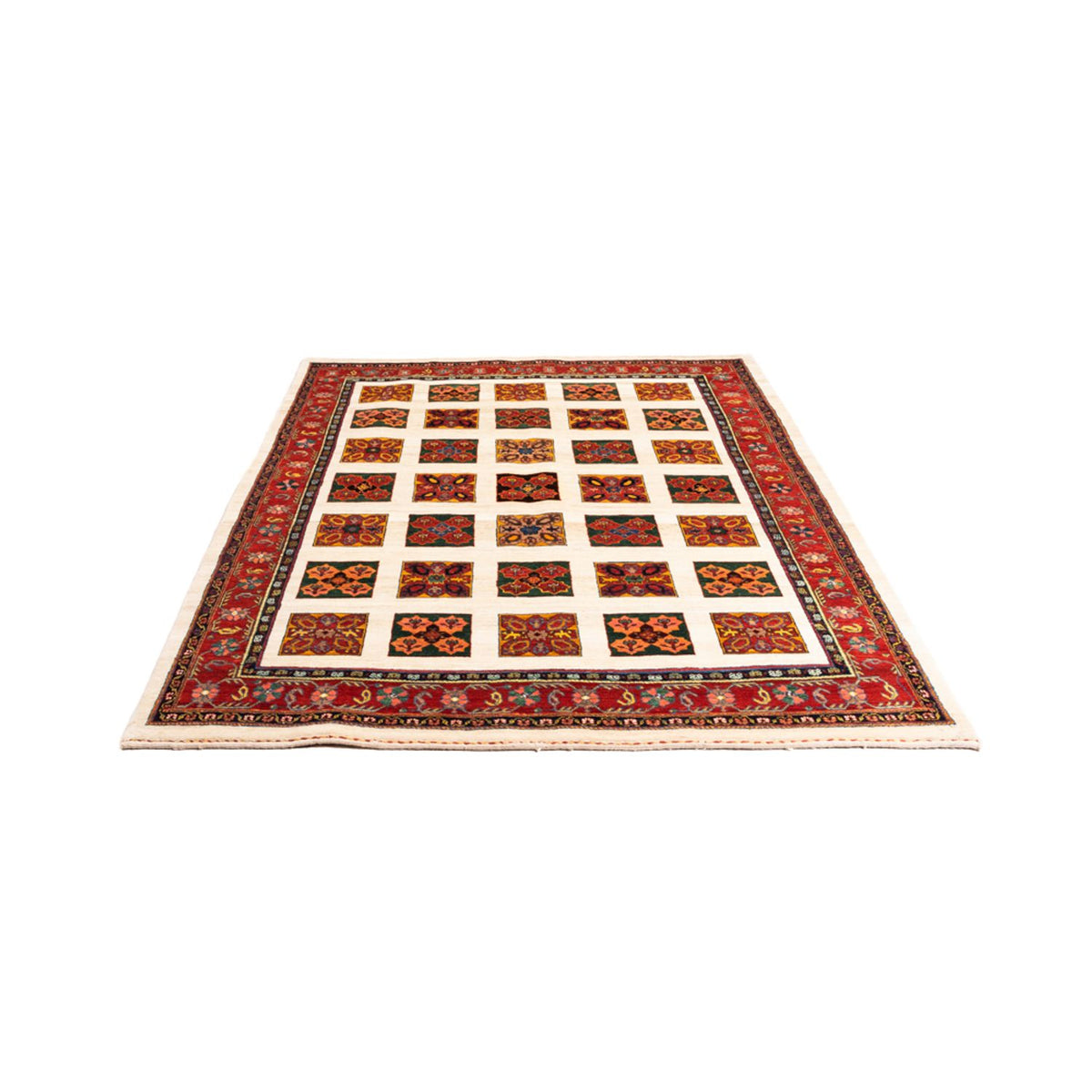 Tapis Gabbeh - Persan - 204 x 157 cm - crème