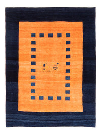 Tapis Gabbeh - Persan - 200 x 150 cm - or