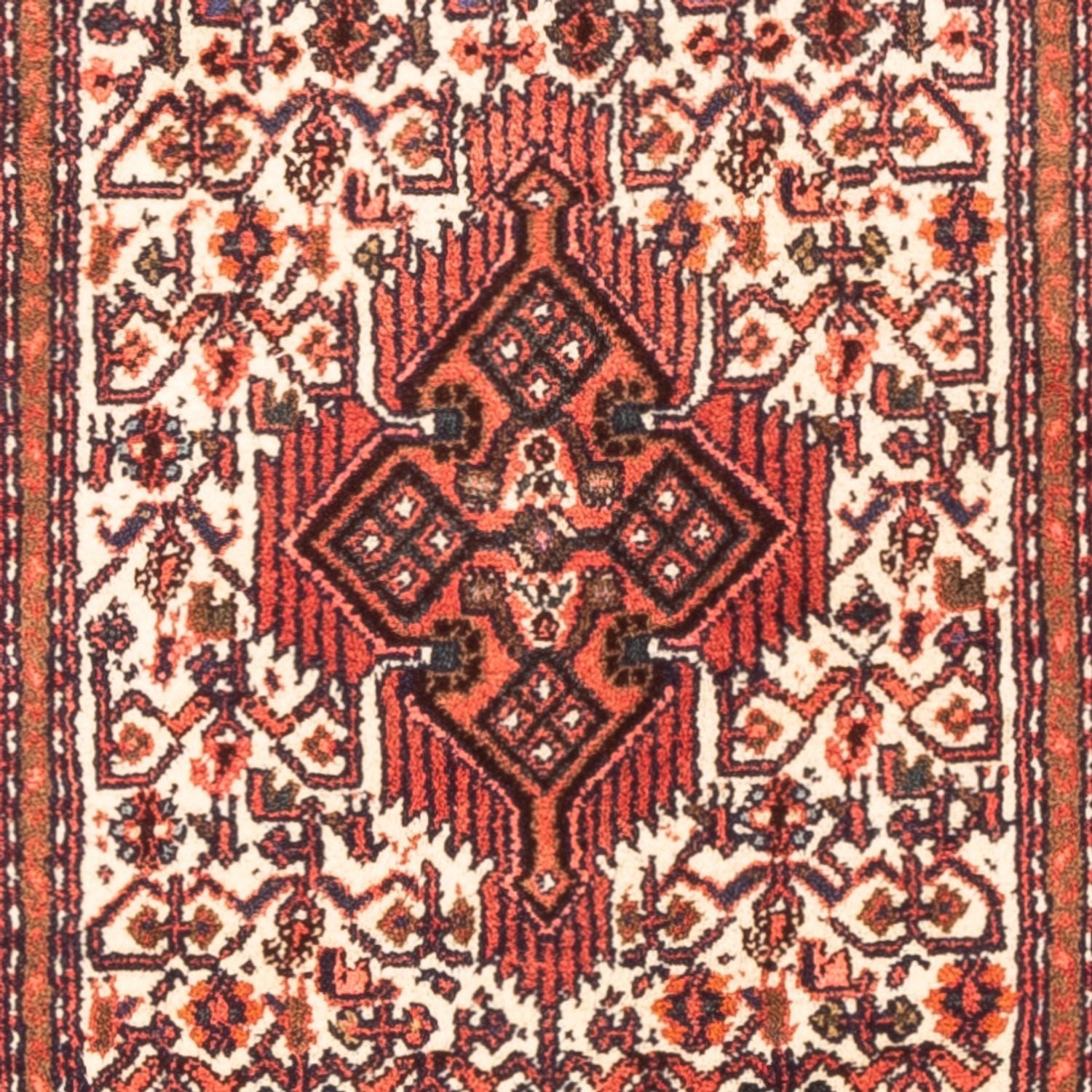 Tapis de couloir Tapis persan - Nomadic - 270 x 77 cm - beige