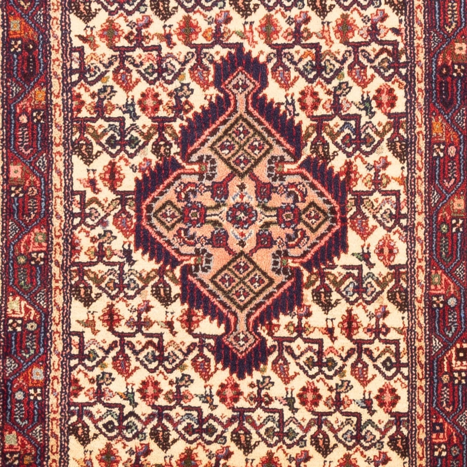 Tapis de couloir Tapis persan - Nomadic - 305 x 80 cm - beige