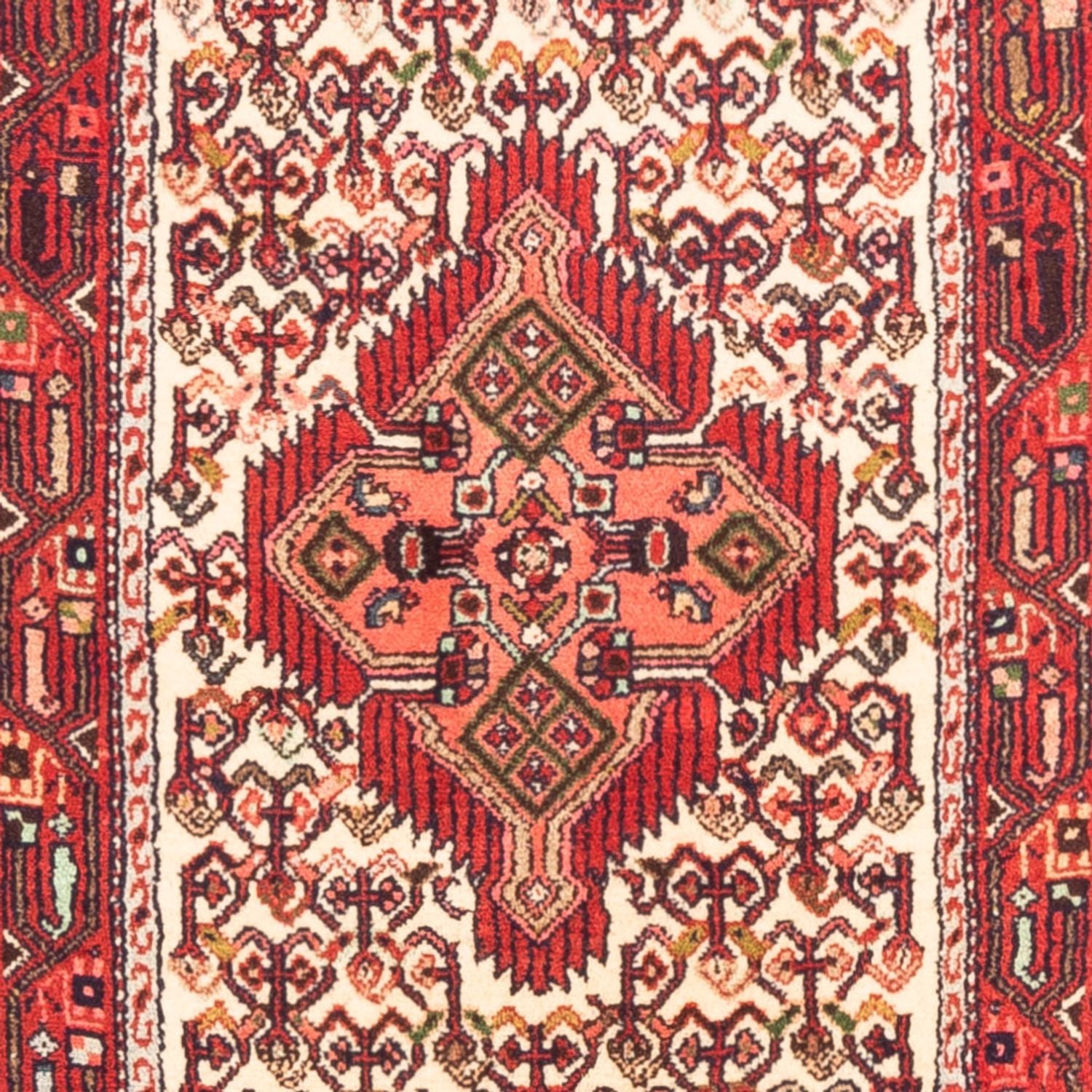 Tapis de couloir Tapis persan - Nomadic - 275 x 78 cm - beige