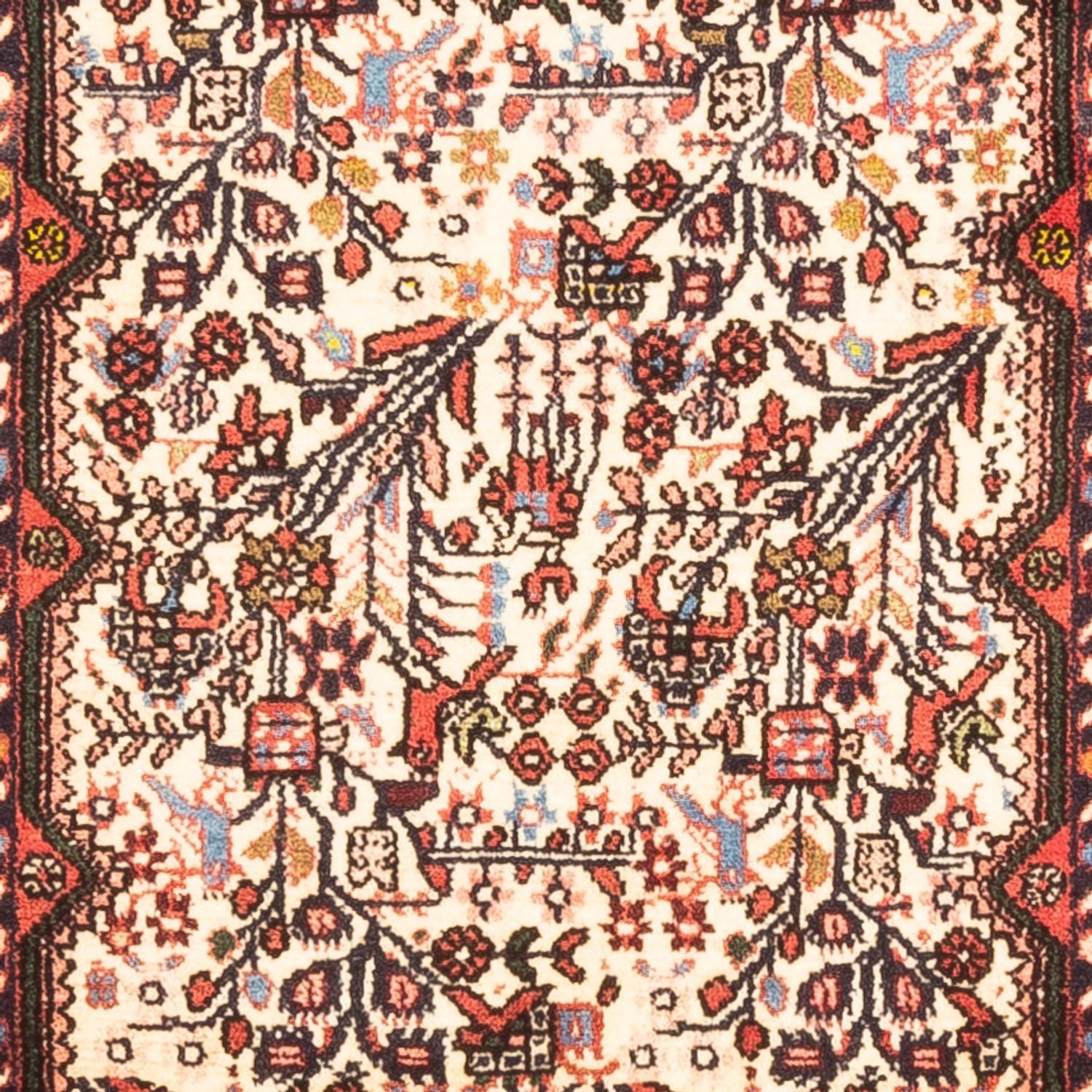 Tapis de couloir Tapis persan - Nomadic - 283 x 73 cm - beige