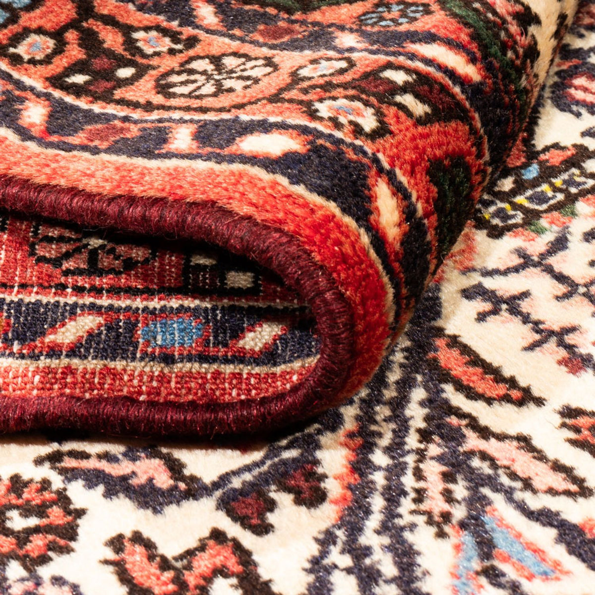 Tapis de couloir Tapis persan - Nomadic - 283 x 73 cm - beige