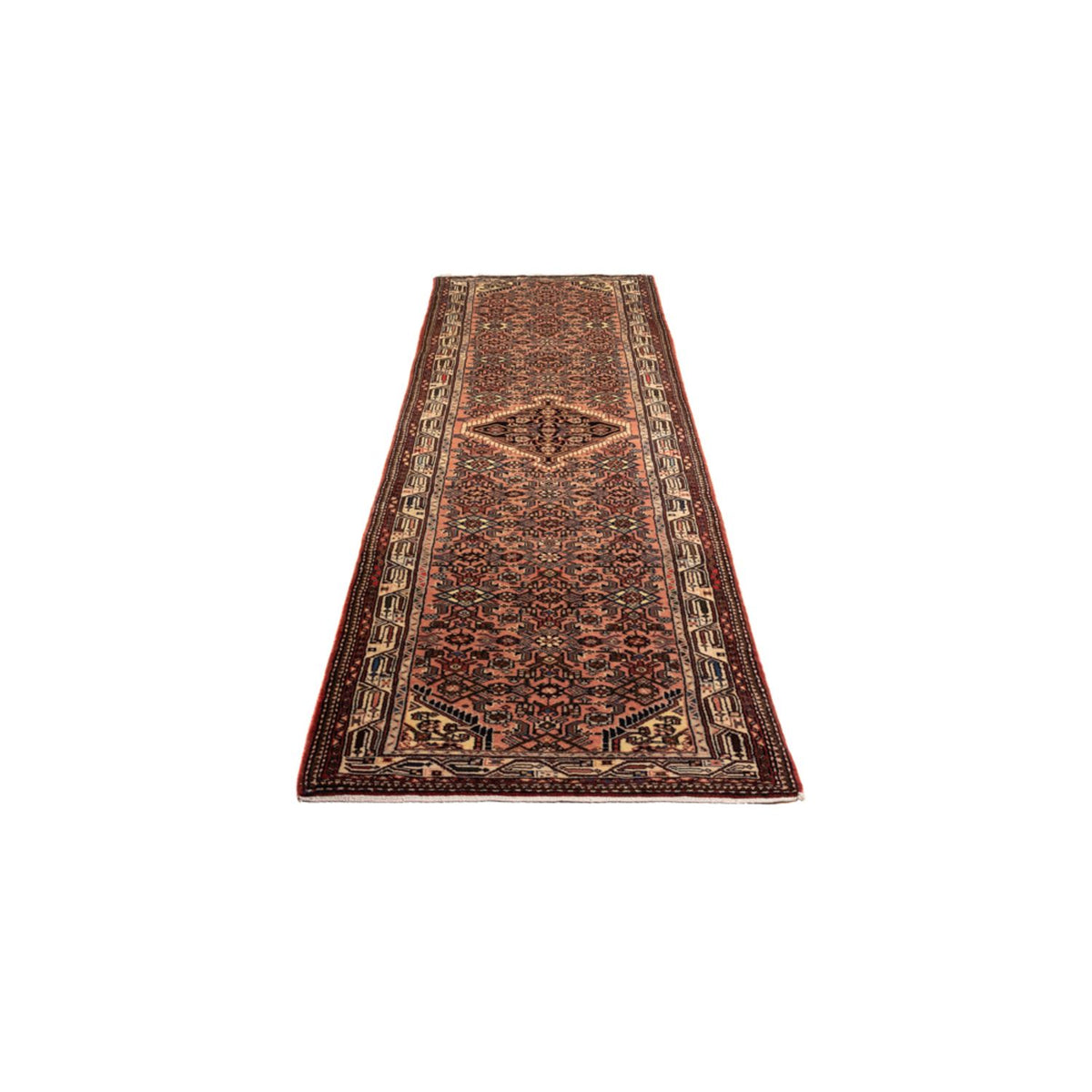 Tapis de couloir Tapis persan - Nomadic - 310 x 80 cm - rouge clair