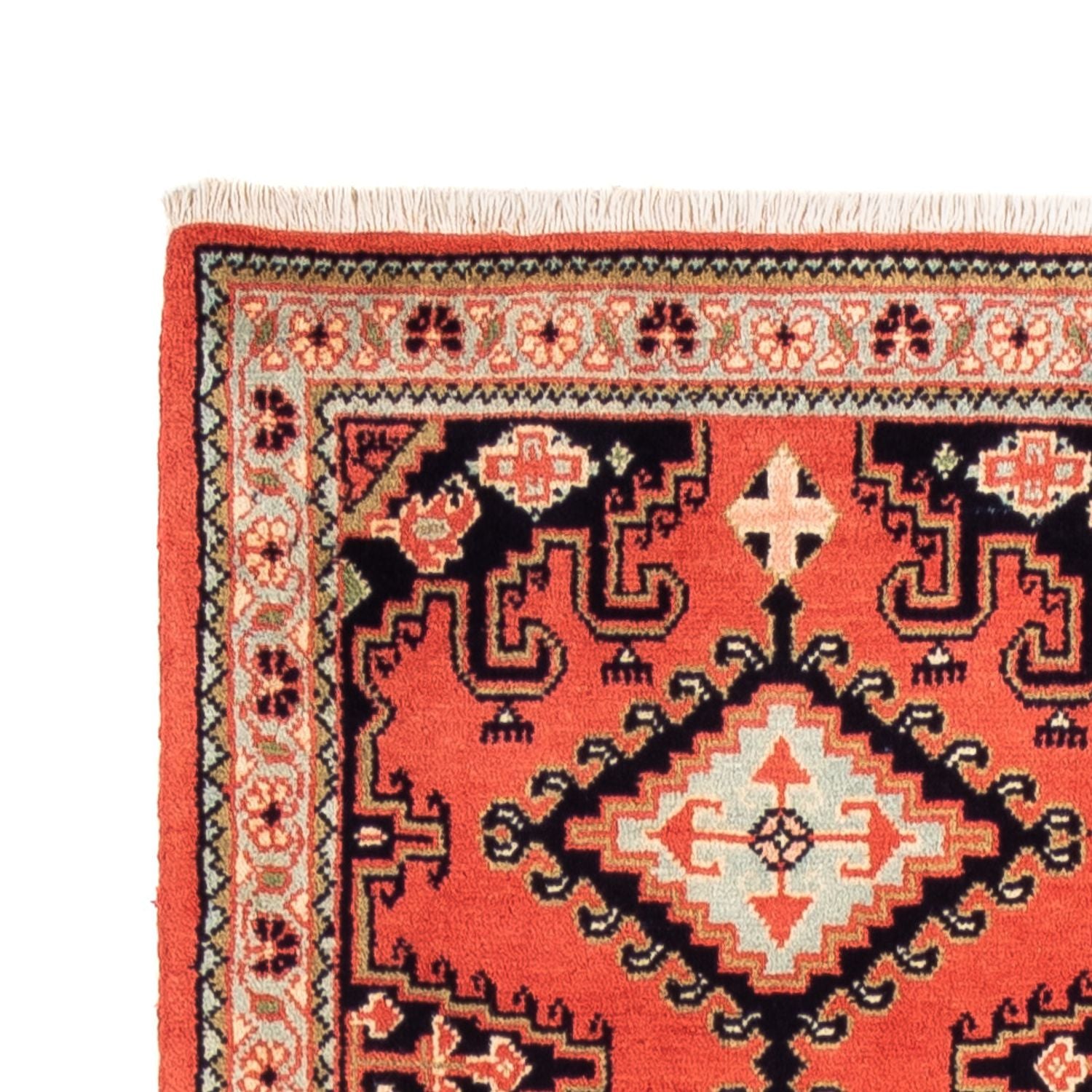 Tapis de couloir Tapis Kelim - Oriental - 310 x 75 cm - rouge