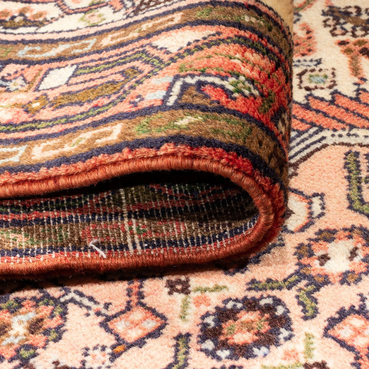 Tapis de couloir Tapis persan - Nomadic - 306 x 80 cm - crème