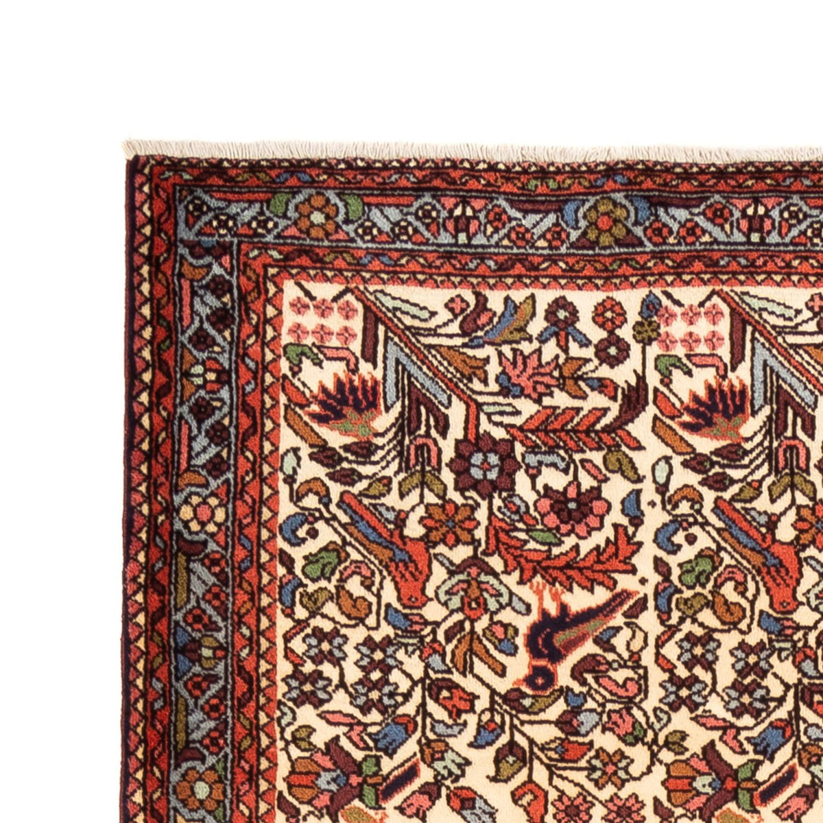 Tapis de couloir Tapis persan - Nomadic - 294 x 85 cm - saumon