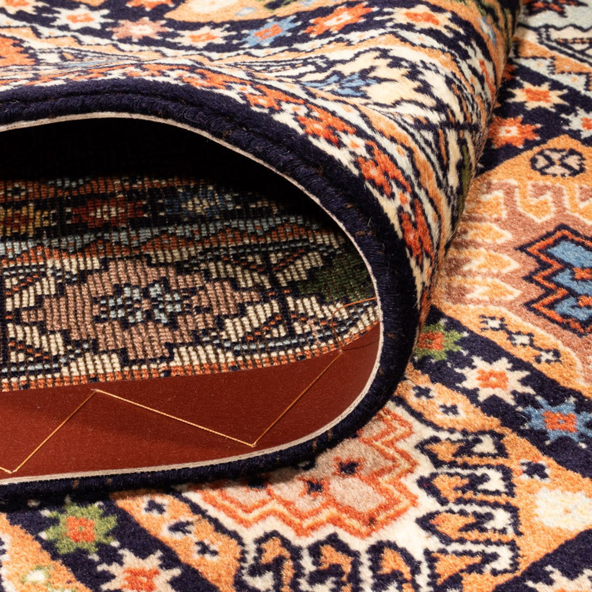 Tapis de couloir Tapis persan - Nomadic - 290 x 80 cm - multicolore