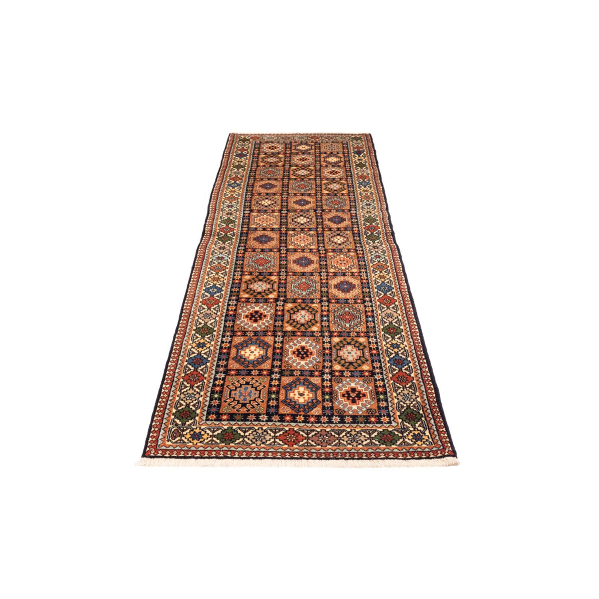 Tapis de couloir Tapis persan - Nomadic - 290 x 80 cm - multicolore