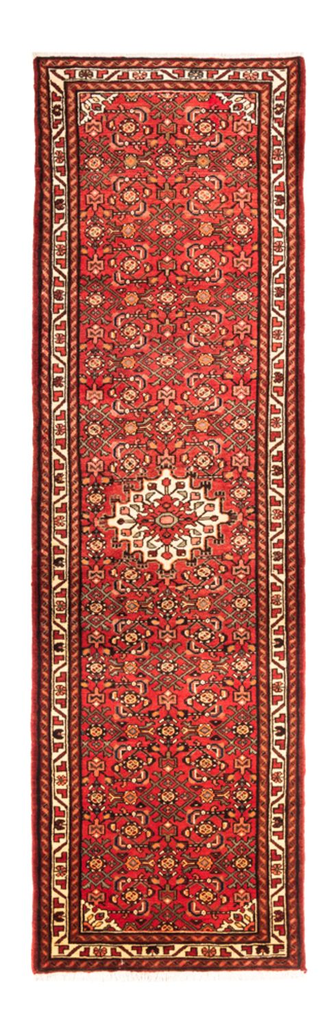 Tapis de couloir Tapis persan - Nomadic - 298 x 85 cm - rouge