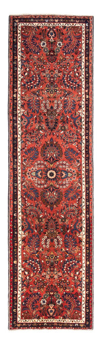 Tapis de couloir Tapis persan - Nomadic - 307 x 82 cm - rouge