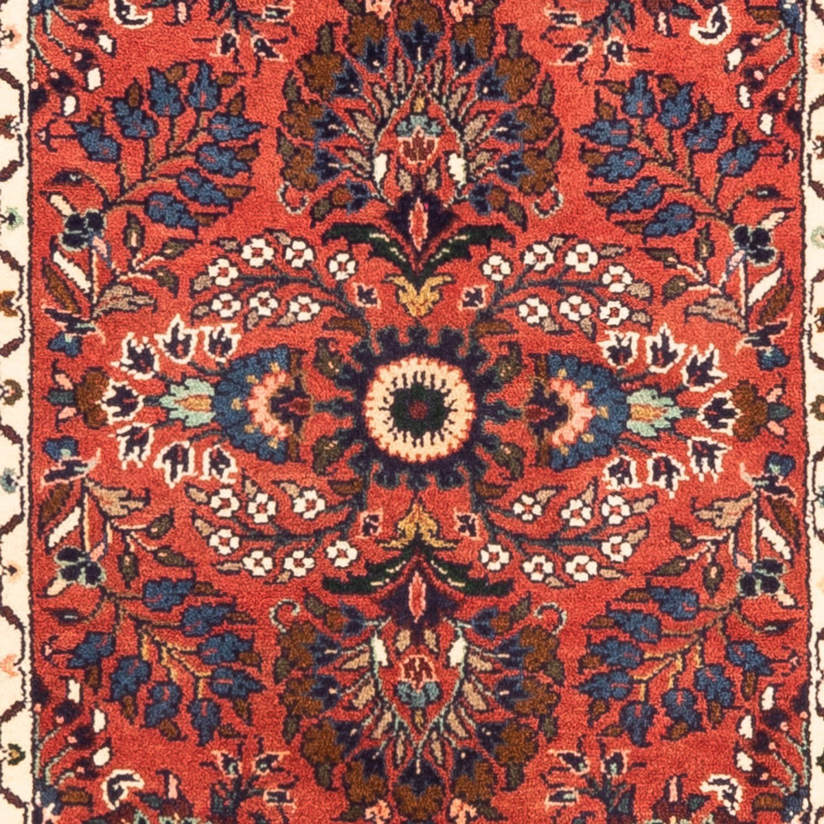 Tapis de couloir Tapis persan - Nomadic - 307 x 82 cm - rouge
