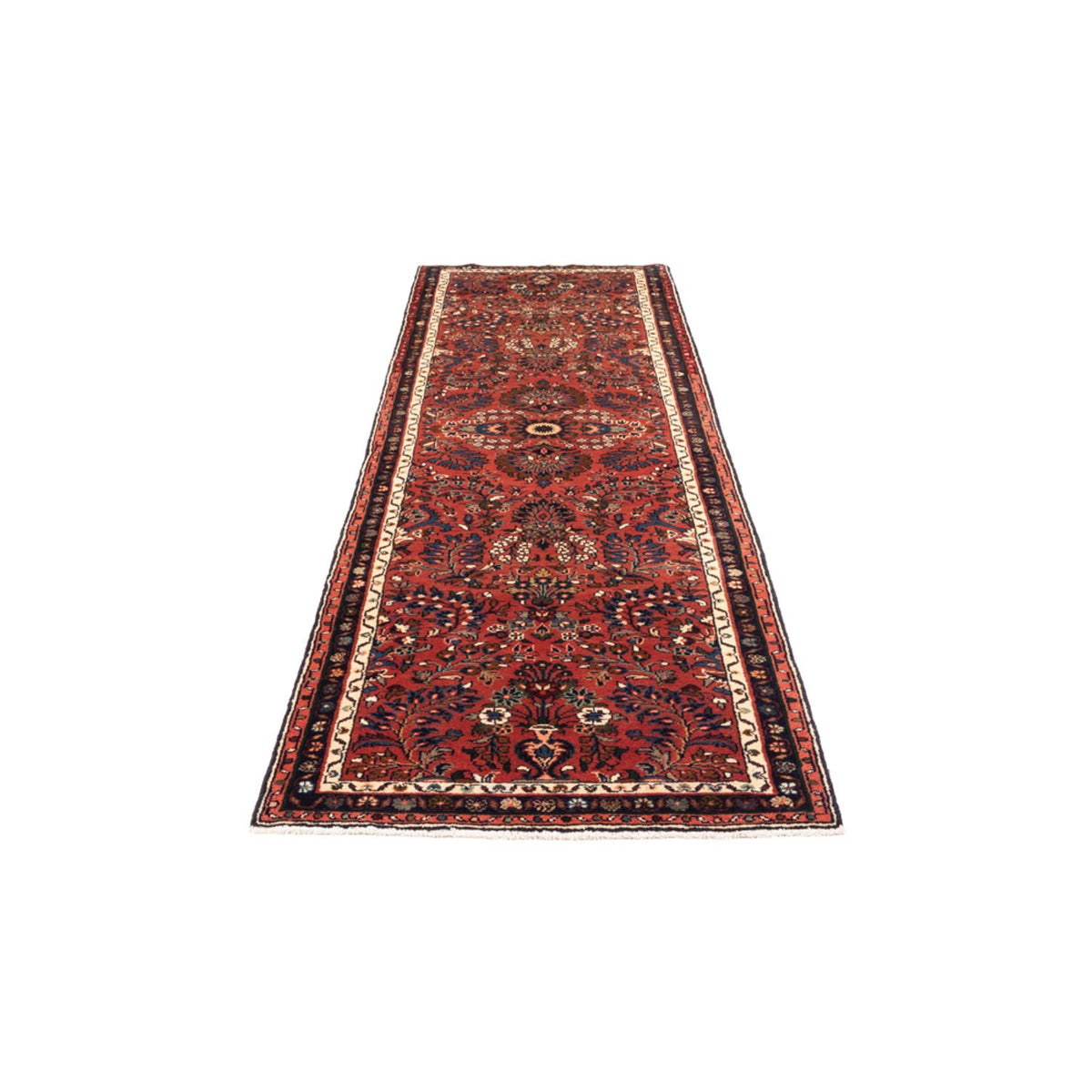 Tapis de couloir Tapis persan - Nomadic - 307 x 82 cm - rouge