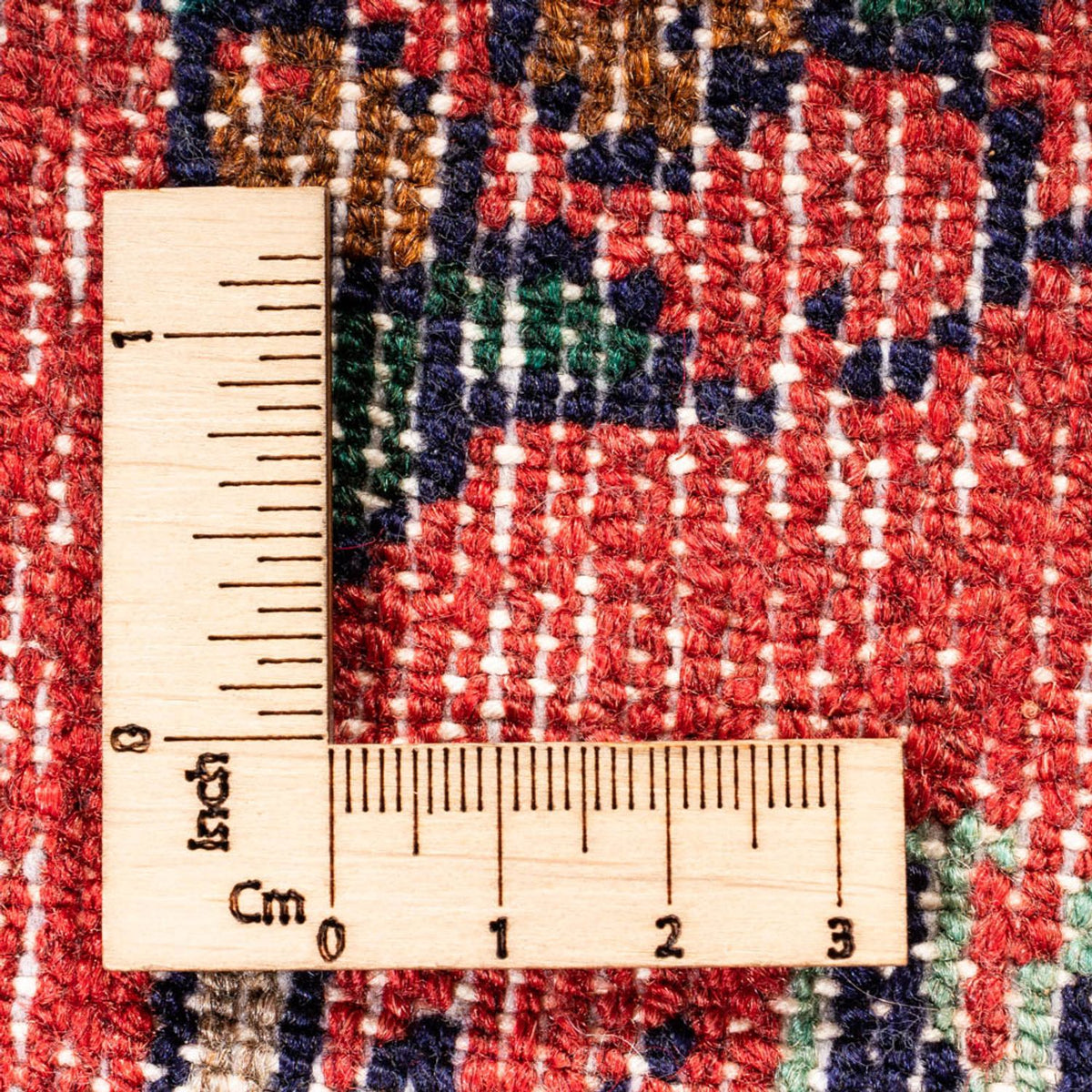 Tapis de couloir Tapis persan - Nomadic - 307 x 82 cm - rouge